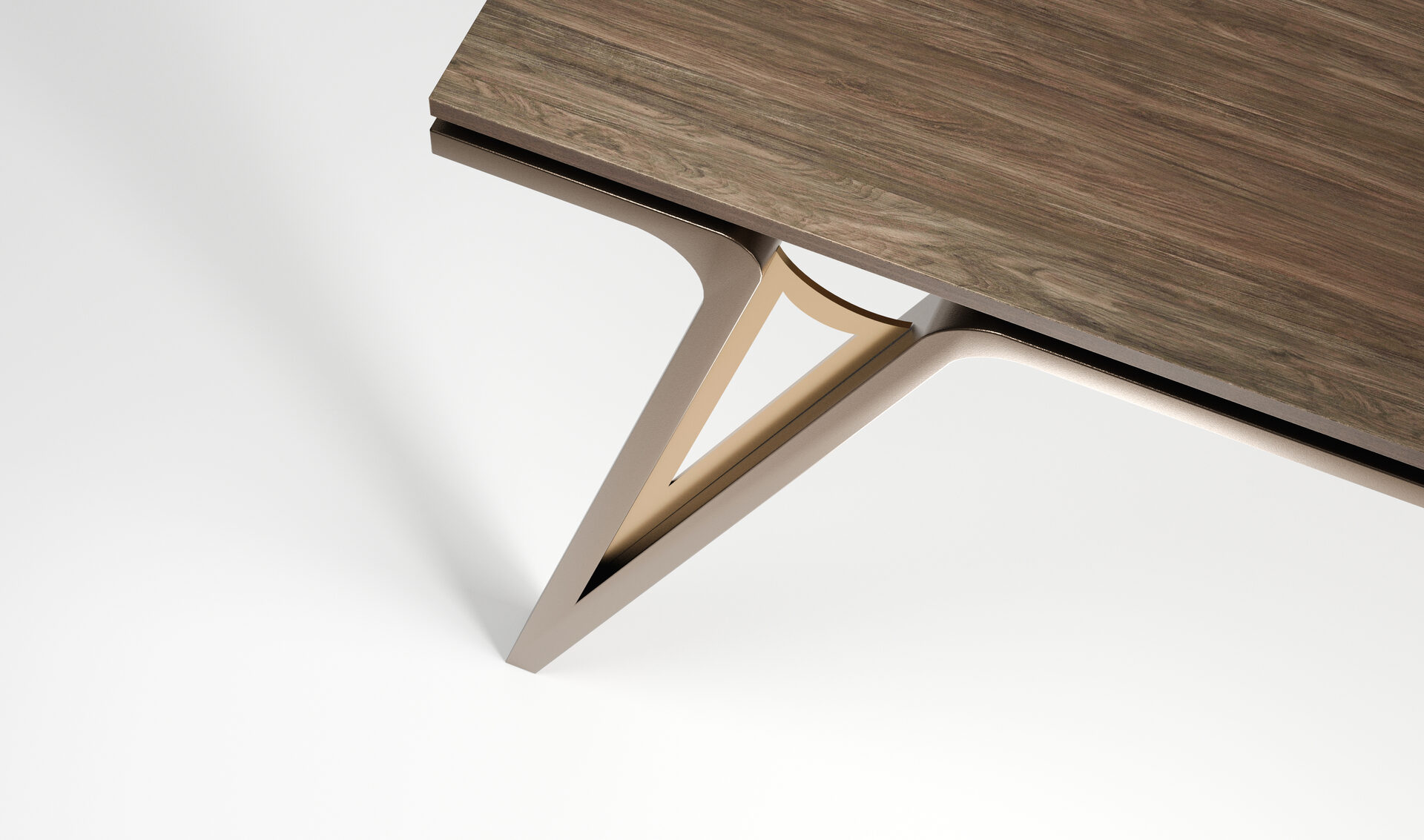 Shelving with geometric structure